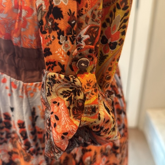 Miss Me Multiclored Paisley Print Boho Dress Size Small - Picture 6 of 14